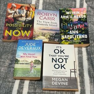 Collection of Fiction and Self-Help Books